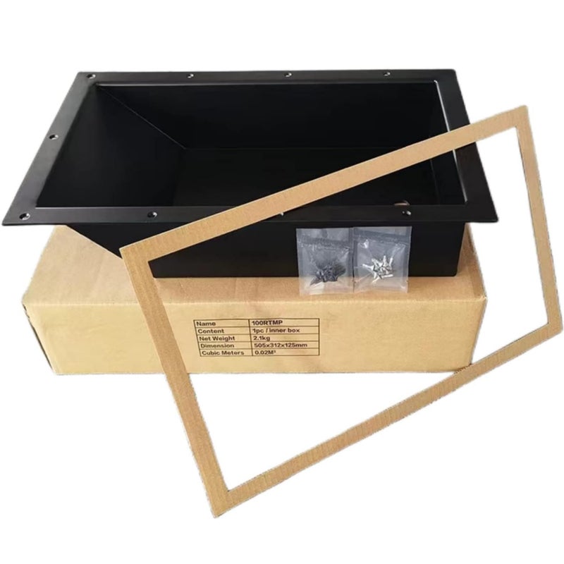 UanofCn 100RTMP Trolling Motor Tray for Minn Kota Motor Corded Foot Pedal Control Pan Coated Aluminum and Recessed - Image 3