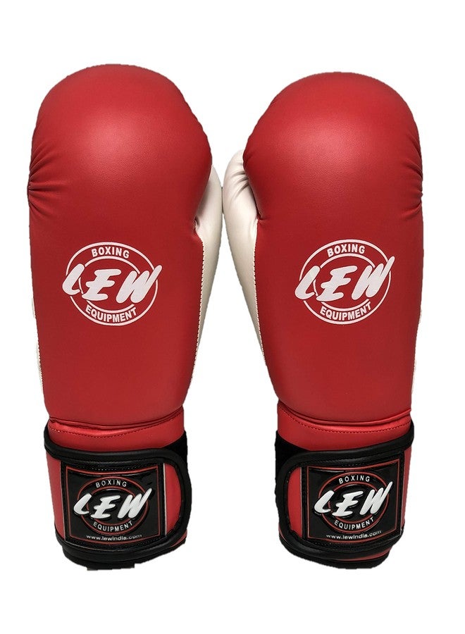 LEW Contest Boxing Gloves for Men & Women with Moulded Foam Padding, Sweat Wicking Lining, Elasticated Hook & Loop Wrap Around Closure System Boxxing Gloves - Image 2
