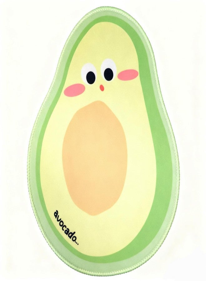 Leden Mouse Pad Cute Avocado Mouse Pads, Computer Mousepad with Non-Slip Rubber Base for Laptop Gaming Home Office, 11 x 8.2 Inches - Image 1
