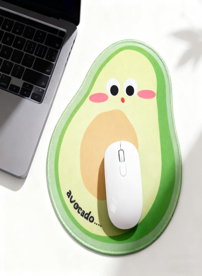 Leden Mouse Pad Cute Avocado Mouse Pads, Computer Mousepad with Non-Slip Rubber Base for Laptop Gaming Home Office, 11 x 8.2 Inches - Image 5