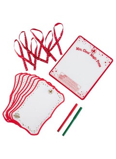 The Elf on the Shelf The Elf on The Shelf: Letters to Santa - Send Shrinking Christmas Lists to Santa through your Elf- 18 Piece Gift Set Includes Magic X-mas Paper, Mrs Claus' Press, Ribbon Sashes, Markers, and Parchment  - Image 5
