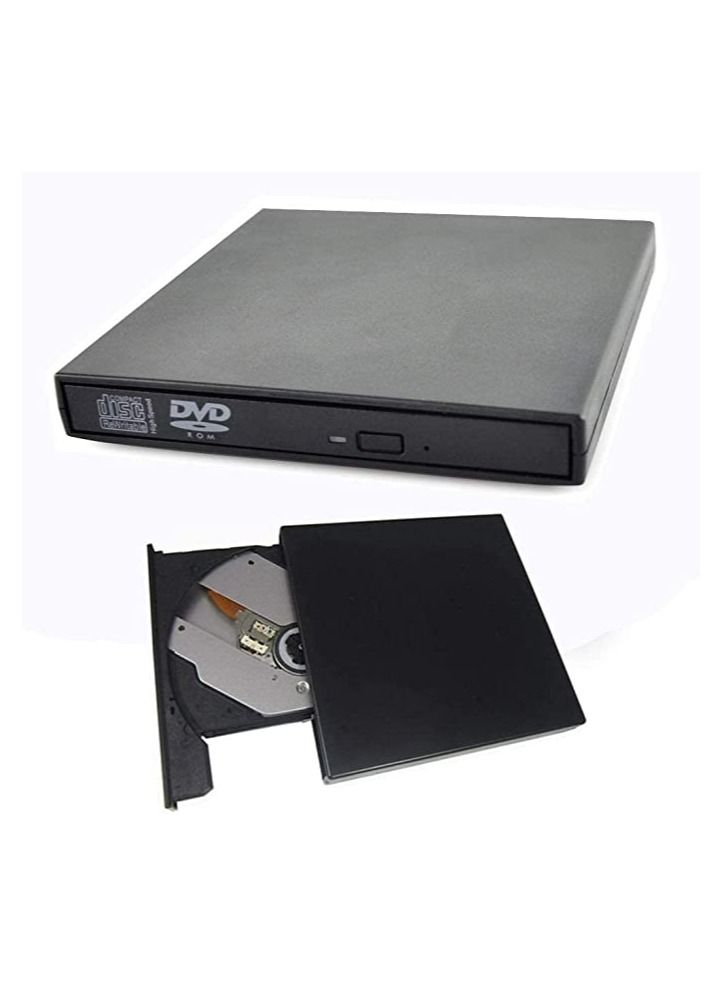 External PC Laptop USB 2.0 DVD CDR Writer Recorder Reader Player Burner Combo Drive Set - Image 2