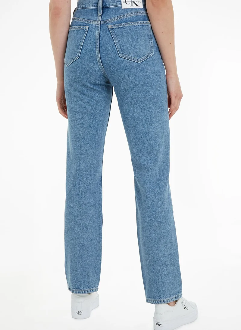 Calvin Klein Jeans High Waist Straight Jeans