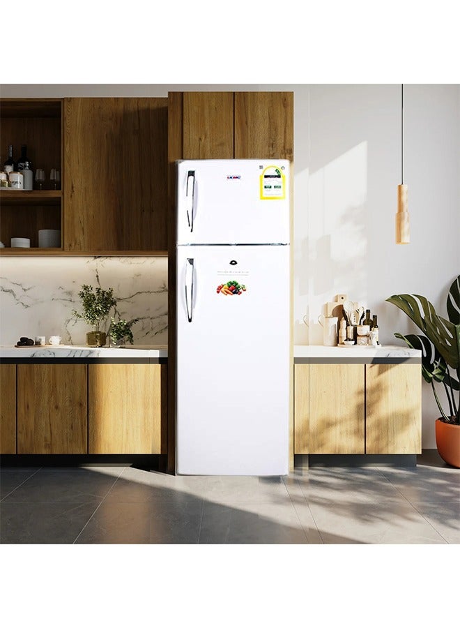 كي ام سي ثلاجة بابين 8.9 قدم - أبيض - KMF-255HD-W - Image 3