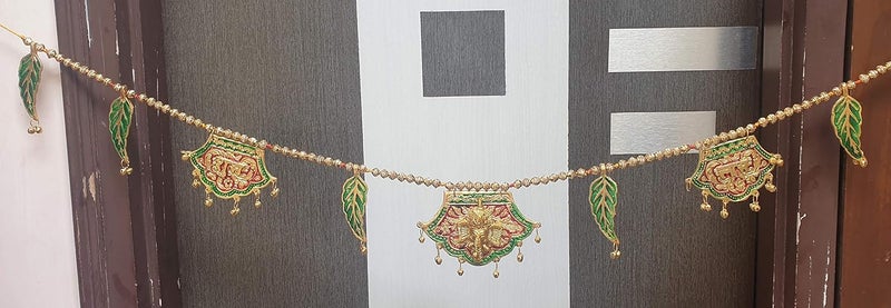 pranjals house pranjals house Metal Door Hangings Toran Bandarwal for Home Dcor and Gift Purpose - Image 1