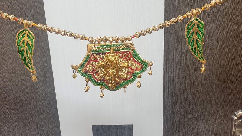 pranjals house pranjals house Metal Door Hangings Toran Bandarwal for Home Dcor and Gift Purpose - Image 3
