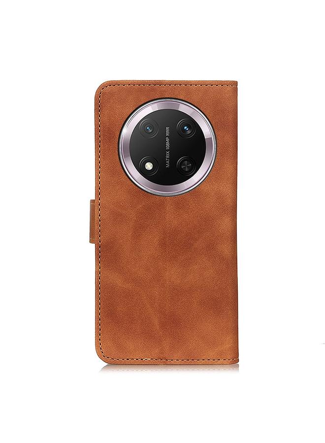 اس-توب جراب هاتف Honor X9C من KAZNEH بتصميم كلاسيكي من الجلد القابل للطي - Image 4