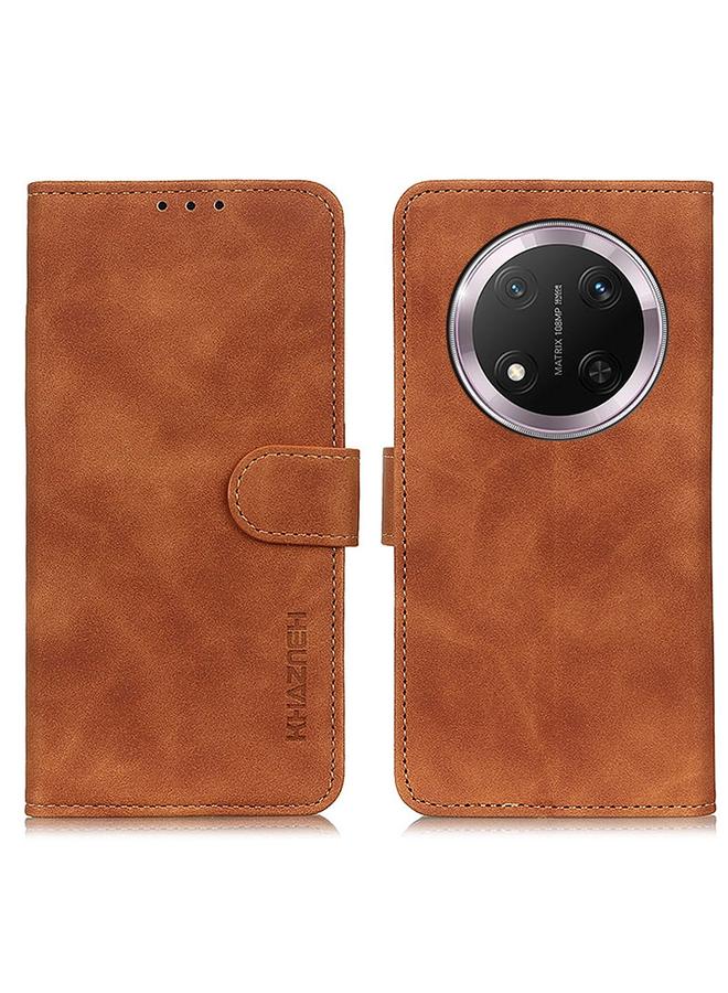 اس-توب جراب هاتف Honor X9C من KAZNEH بتصميم كلاسيكي من الجلد القابل للطي - Image 1