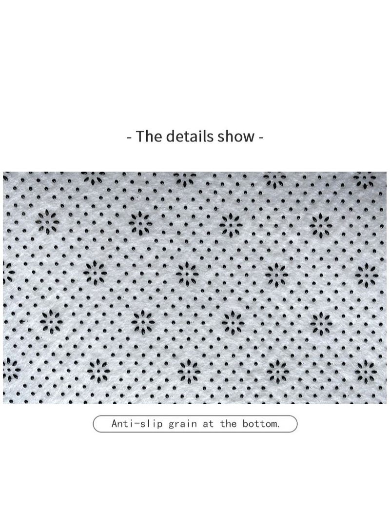 Bluejw Marble Bathroom Rug Set,3 Pieces Bath Mats Set For Bathroom,Vintage Style Non-Slip Washable Cover Floor Rug Decorations For Kitchen Bathroom Bedroom - Image 2