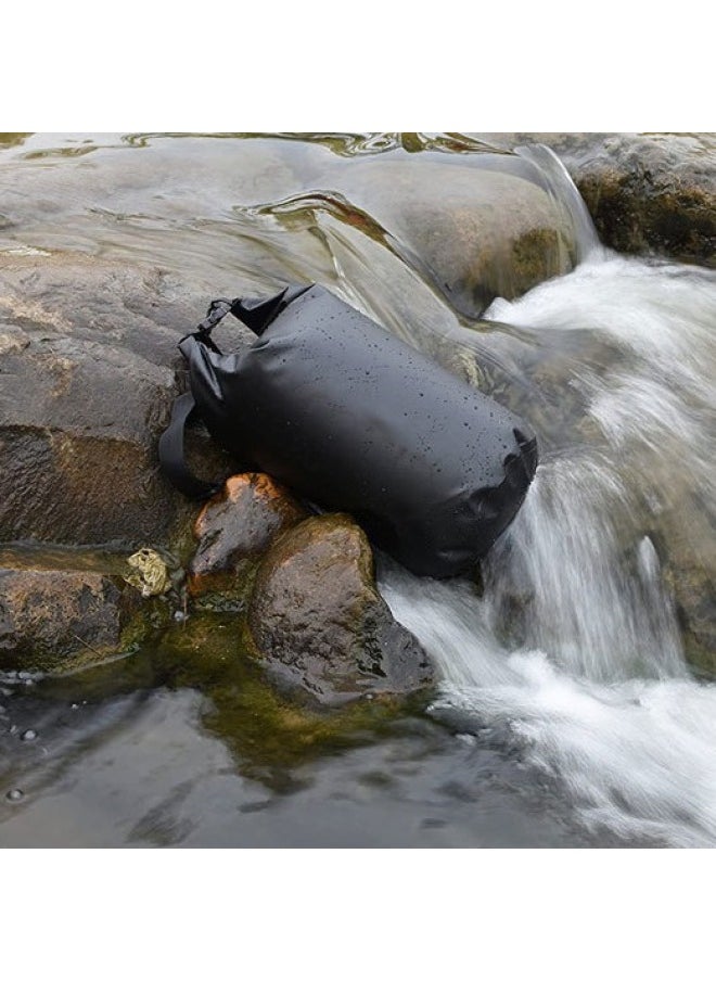 Loquat Outdoor Wading Sports Surfing Bag Beach Swimsuit Storage Bag Summer River Rafting Bag Swimming Waterproof Bucket Bag-Color:Default Item-Capacity:Black Solid Color 2l Strapless  - Image 3