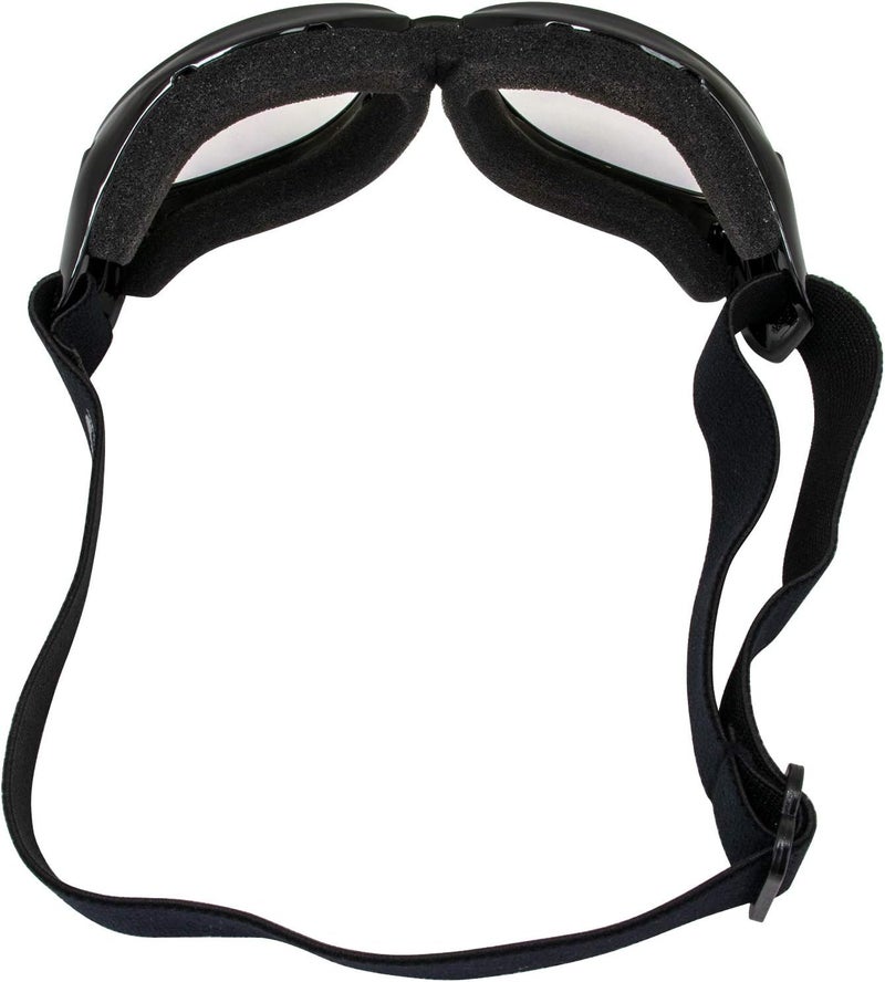 Global Vision Eliminator Dirt Bike Padded Motorcycle Riding Goggles for Men and Women (Black Frame/Smoke Lens) - Image 4