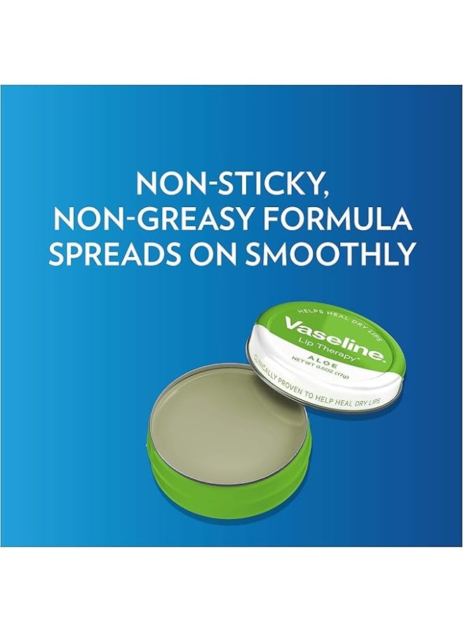 Vaseline Lip Therapy Aloe Vera Gel Petroleum Jelly 20grams - Image 2