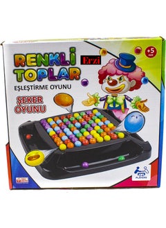 Colored Balls Candy Game Educational Matching Game