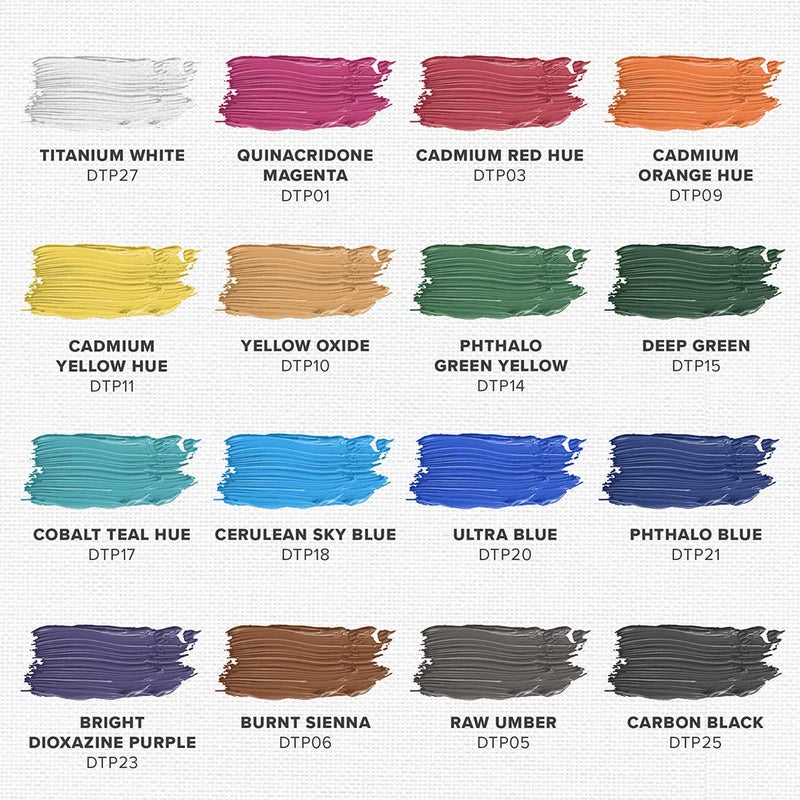 DecoArt Impasto Paint, Quinacridone Magenta, 4 fl oz, Jar - Image 5