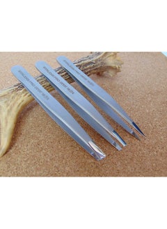 STALEKS PRO Tweezers For Eyebrow - STALEKS PRO - type 4 - Surgical Stainless Steel - Slant Tip Tweezer - Durability - Precision - Handmade - For Experts - And Professionals.  - Image 5