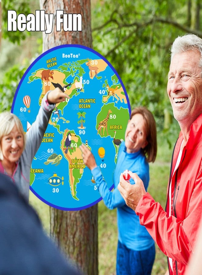 BooTaa 29" Large Dart Board for Kids, Kids Dart Board with 12 Sticky Balls, Boys Toys, Indoor/Sport Outdoor Fun Party Play Game Toys, Birthday Gifts for 3 4 5 6 7 8 9 10 11 12 Year Old Boys Girls - Image 5