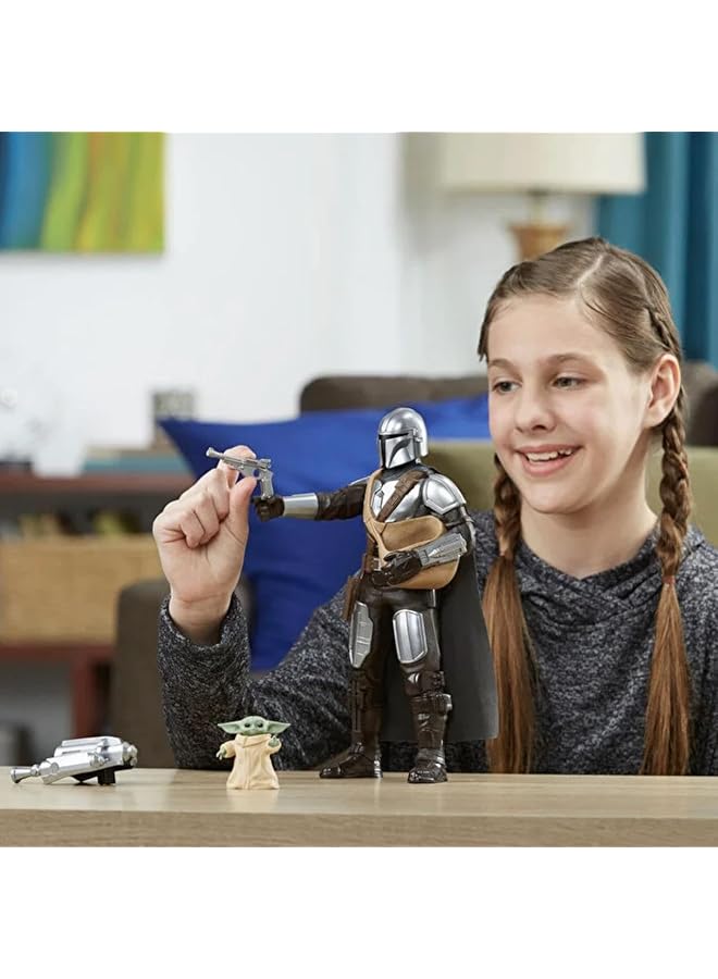 STAR WARS The Mandalorian And Grogu 12 Inch Action Figures - Image 2