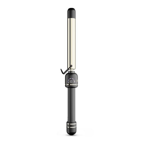 HOT TOOLS 24K Gold Extended Barrel 1" Curling Wand for Bouncy Curls | No Clamp for Quick and Easy Styling, Fan-Favorite 24K Gold Technology for Long-Lasting Results - Image 1