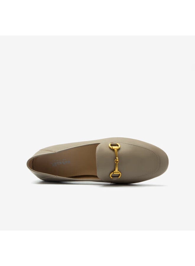 Bata Women's Spring Sheepskin Loafer 17526aa4 Grey Size 37 - Image 3