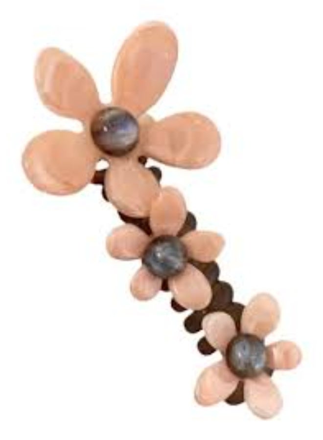Spiral Hair Twist Clip with Elegant Flower Design – Easy Hair Styling and Strong Hold for Long and Medium Hair, Stylish Bun Maker Hair Accessory for Everyday Wear, Work, Parties and Special Occasions - Image 1