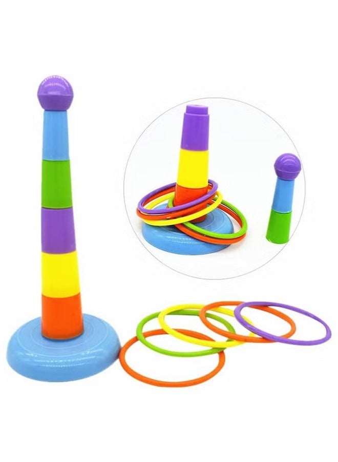 HY Parrot Educational Toys, Bird Training Toys Bird Ring Toy Intelligence Training Rings Toy for Small Medium Parakeet Cockatiel Conure Lovebird Finch Canary Budgie Random Color  - Image 2