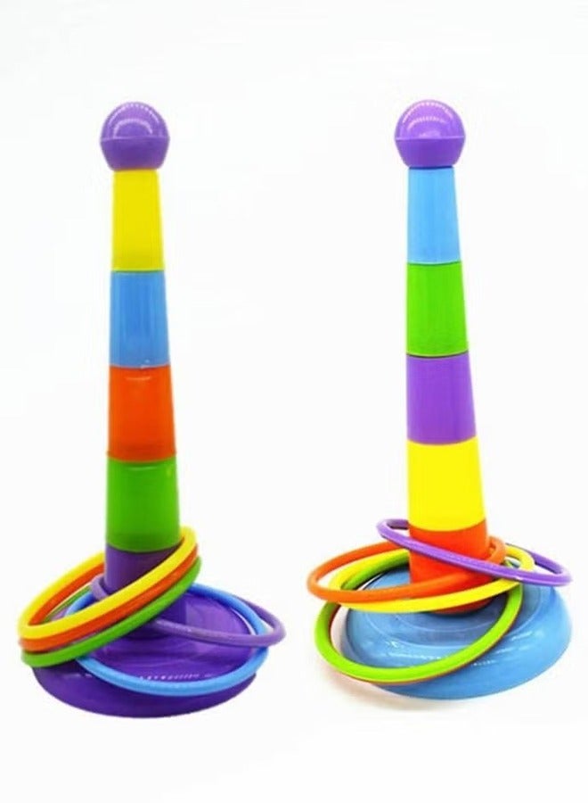 HY Parrot Educational Toys, Bird Training Toys Bird Ring Toy Intelligence Training Rings Toy for Small Medium Parakeet Cockatiel Conure Lovebird Finch Canary Budgie Random Color  - Image 3
