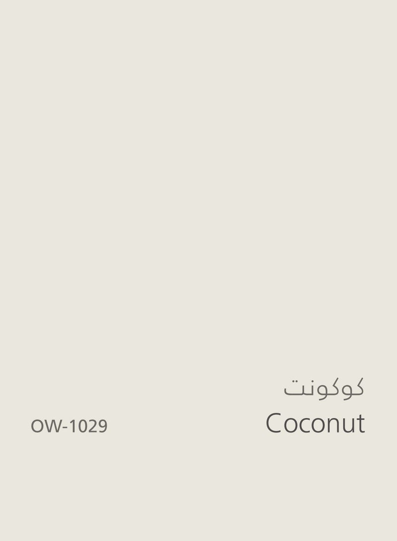 Jazeera Paints Green Interior Walls Paints Silk (color :Coconut) 3L - Image 4