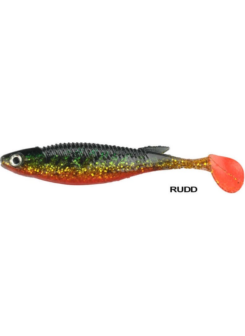 Ryuji - Big Pike 13CM 24GR Silicone Bait (3 Pieces) Red Head-Standard - Image 1