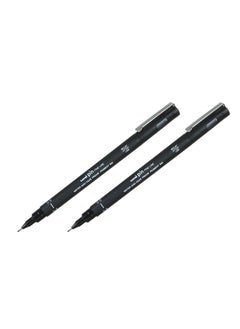 Uniball 12-Piece Unipin Fineliner Pen 0.5mm Tip Black Ink  - Image 3