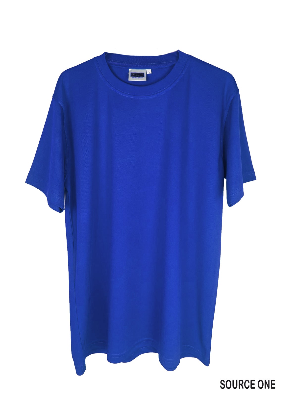 Generic ROYAL BLUE COLOR ROUND-NECK T-SHIRT COOL-COOL FABRIC