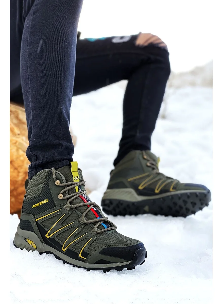 Big King Khaki Outdoor Trekking Boots