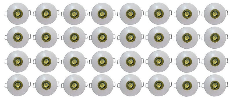 Bene BENE Glow MSteel Round Ceiling Light Blue 3w Pack of 32 Pcs  - Image 1