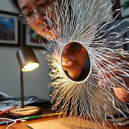 GREENARTZ 33ft Silver Aluminum wire for Craft 16 gauge /1.62mm Model making and multi purpose use - Image 5
