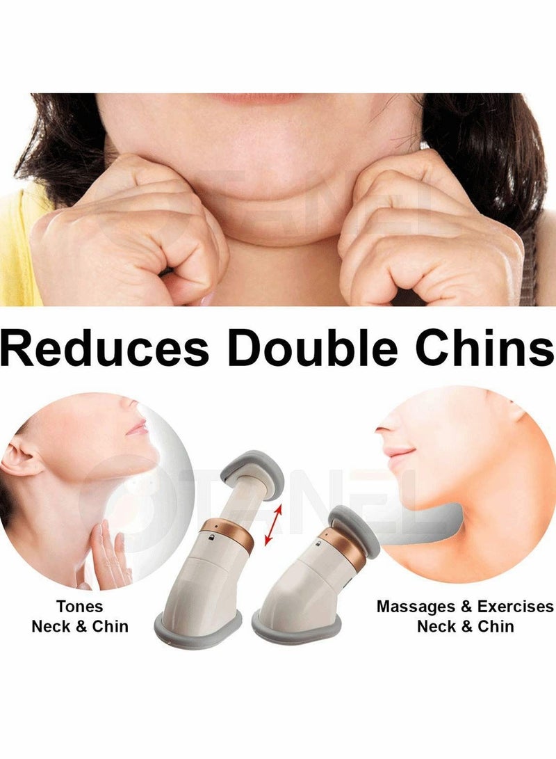 KASTWAVE Neckline Slimmer & Toning Massager System, Double Chin Remover Facial Neck Line Exerciser Chin Massager - Image 3