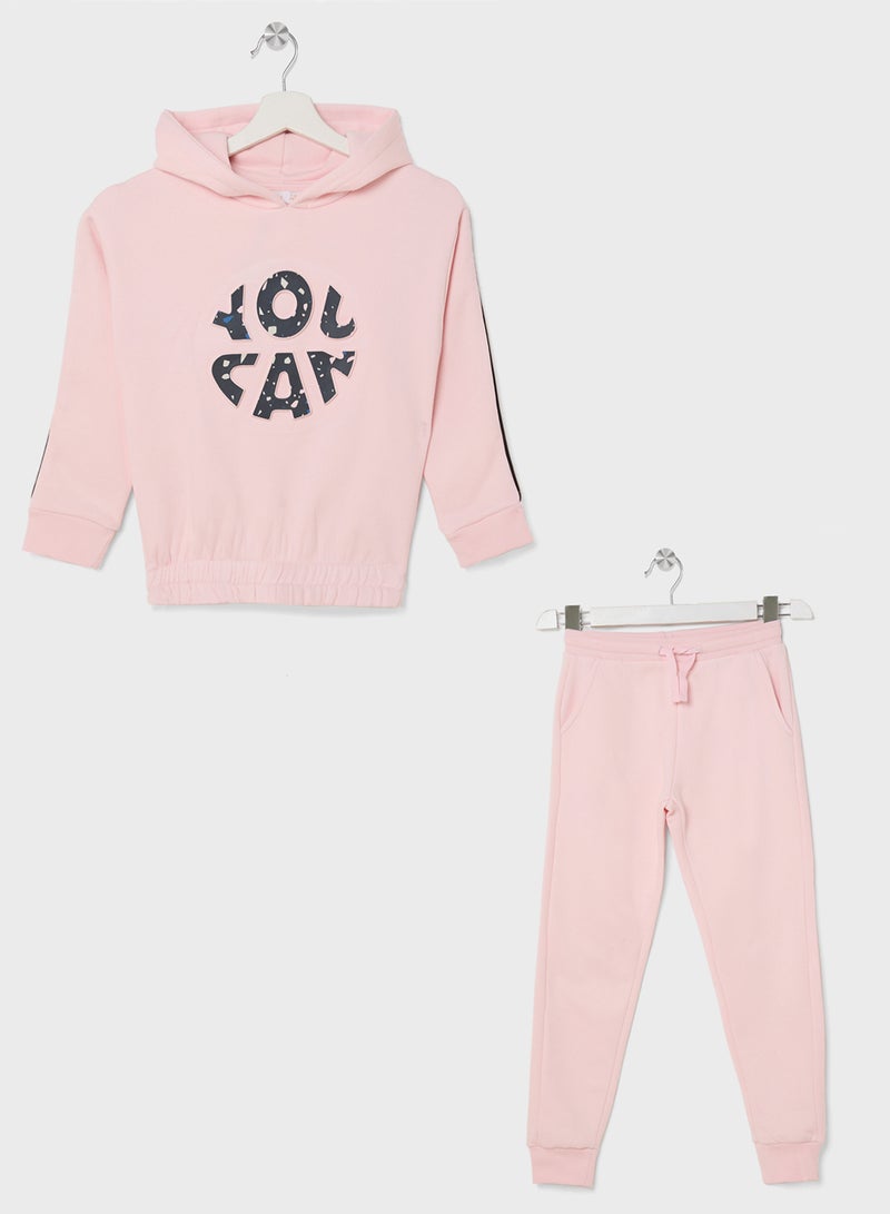 ريبلز مع نمشي طقم بناتي قطعتين - Image 1