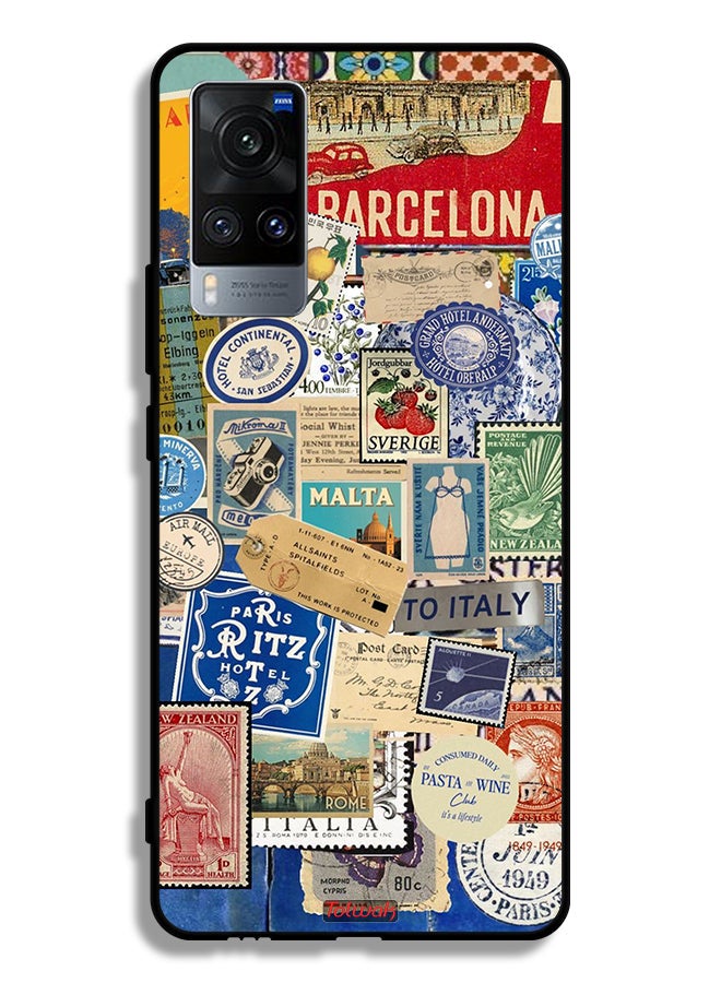 Tolwak Vivo X60t Protective Case Cover Stickers Of Different Cities - Image 2