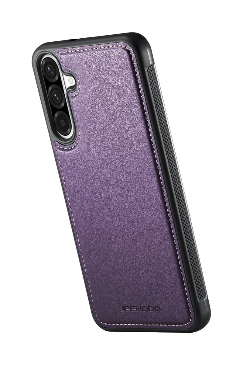 جيهود كيس مي جراب موبايل متوافق مع سامسونج جالاكسي ايه 56 5 جي فاخر من جلد البولي يوريثين غطاء خلفي متوافق مع سامسونج جالاكسي ايه 56  5 جي - بنفسجي - Image 4