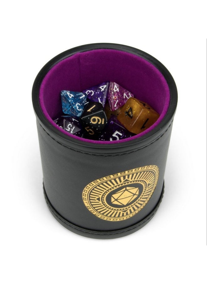 Wiz Dice Wiz Dice Cup of Wonder - 35 Polyhedral DND Dice & Dice Shaker Cup & Box for Storage (5 Set of 7 Unique Colors) -Polyhedral Role Playing Dice in Unique Colors - DND Accessories for TTRPG Dice Games  - Image 3