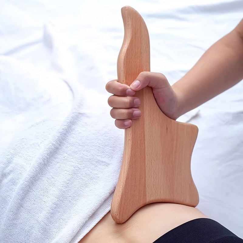 7pcs Wooden Massage Tool Set For Body Manual Massage Kit Home Use - Image 4
