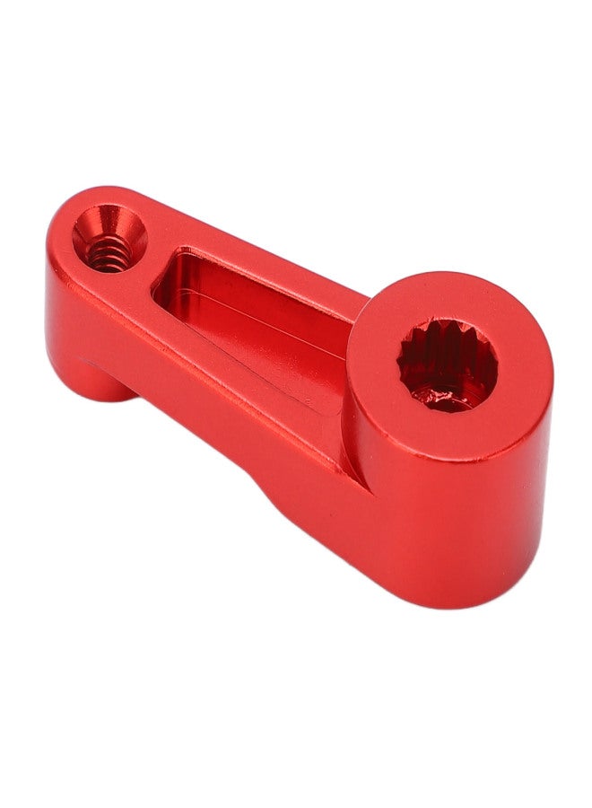Servo Horns Aluminum Alloy CNC Machining Anodizing Process Easy Replaceable RC Accessories for AXIAL SCX6 1/6 Red - Image 4