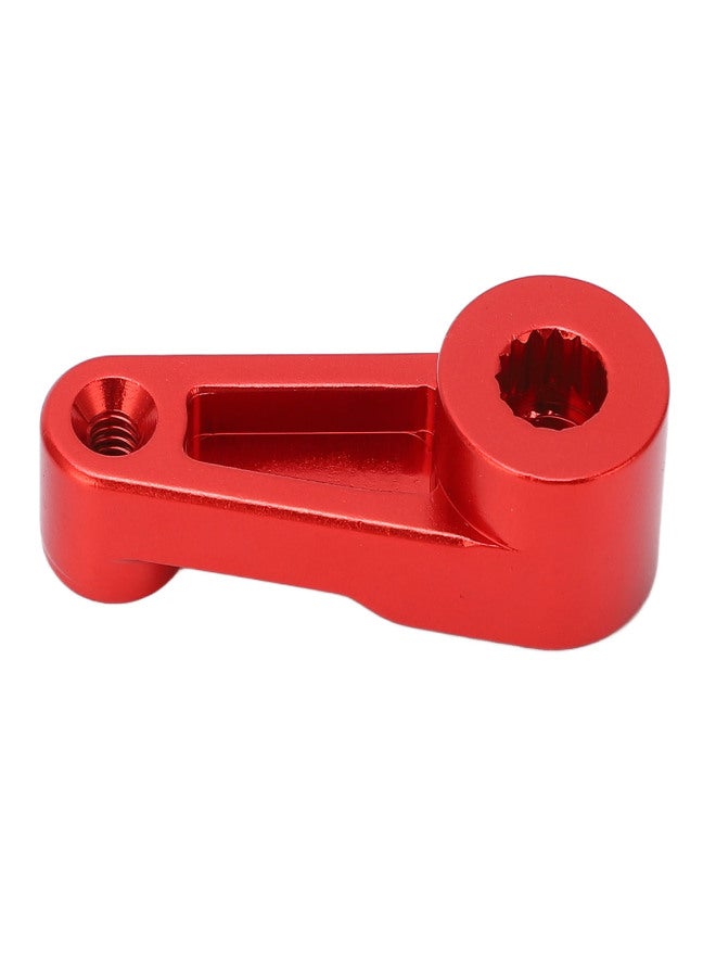 Servo Horns Aluminum Alloy CNC Machining Anodizing Process Easy Replaceable RC Accessories for AXIAL SCX6 1/6 Red - Image 2