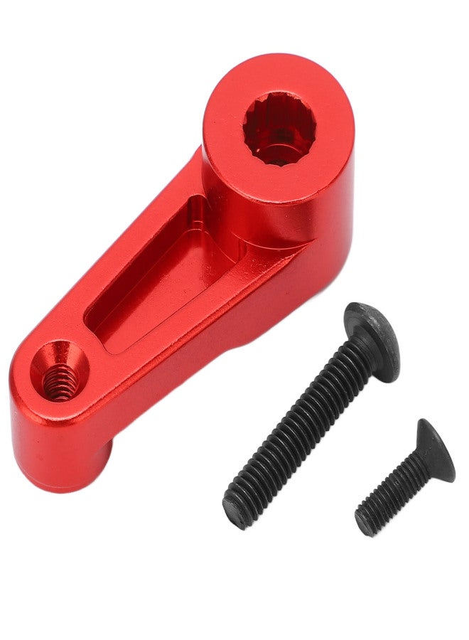 Servo Horns Aluminum Alloy CNC Machining Anodizing Process Easy Replaceable RC Accessories for AXIAL SCX6 1/6 Red - Image 1