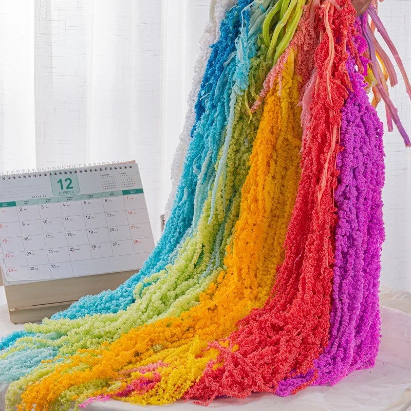 Bluejw Yunnan Natural Dried Amaranth Flower – Preserved Amaranthus Foliage for Wedding Decor, Long-Lasting Dried Plants Arrangement - Image 3