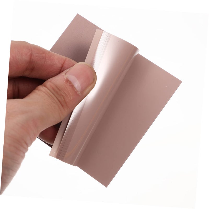 Transparent Sticky Memo Pads Self Adhesive Removable No Residue for Indexing Notes Office School Study Use - Image 3