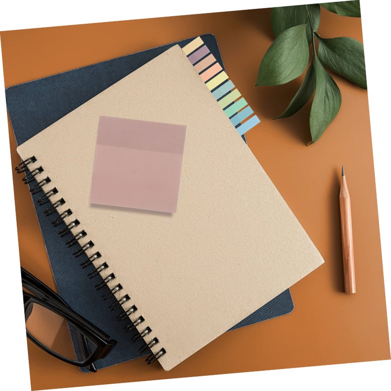 Transparent Sticky Memo Pads Self Adhesive Removable No Residue for Indexing Notes Office School Study Use - Image 5