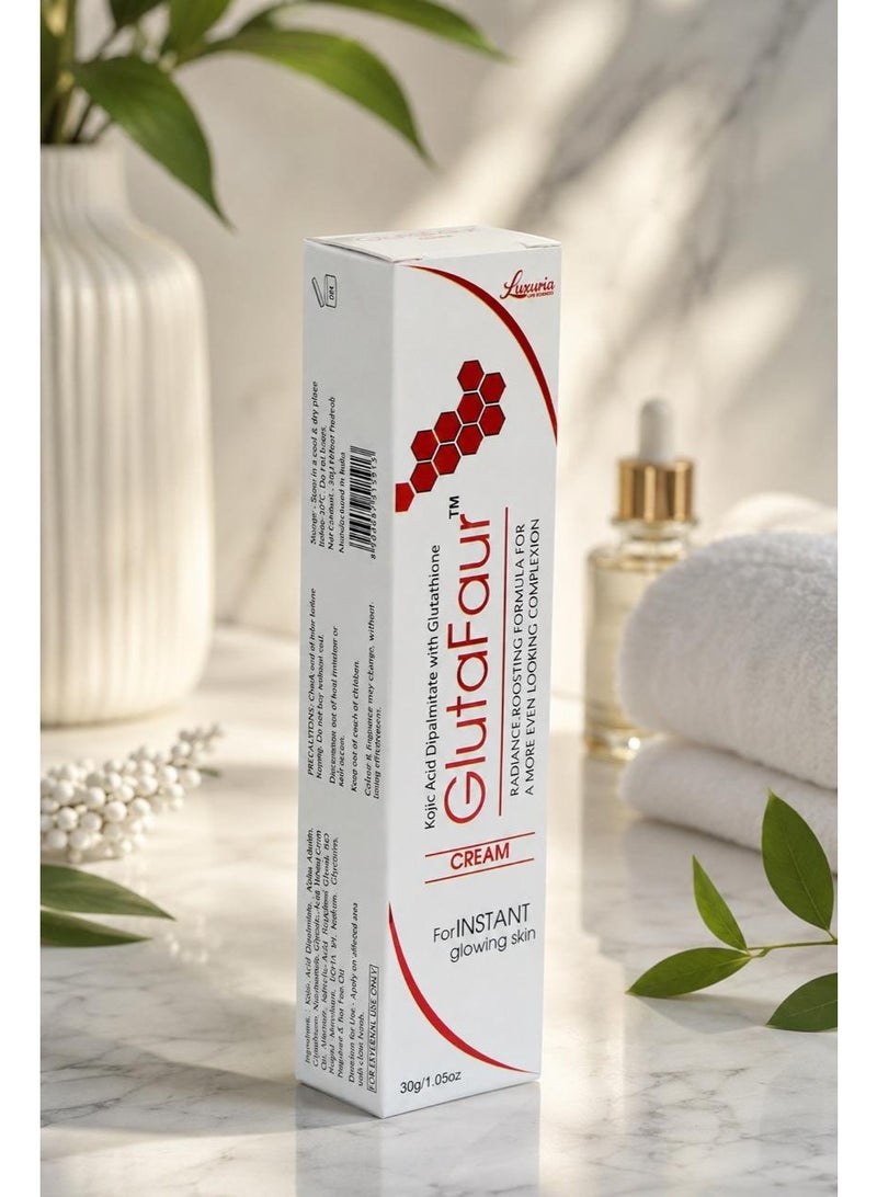 LUXURIA GLUTAFAUR FACE CREAM 30G WITH KOJIC ACID