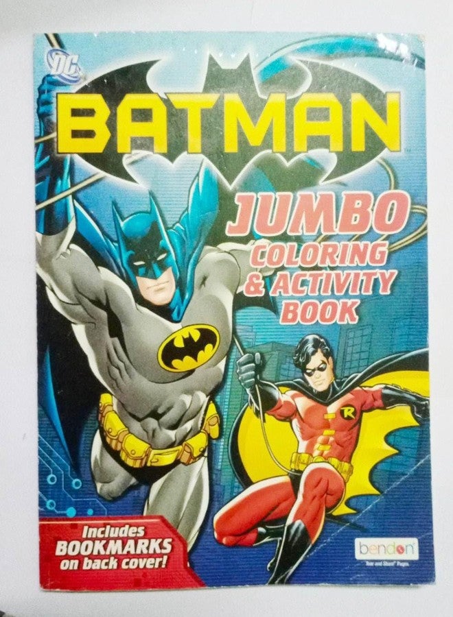 Batman Jumbo Coloring and Activity Book - Image 1
