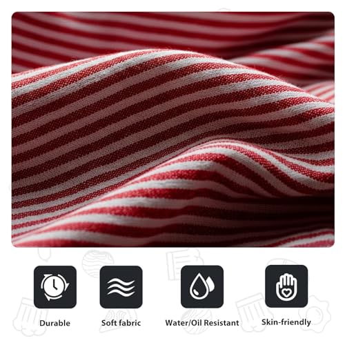 VALOME 2 Pack Kitchen Aprons, Apron for Cooking with 2 Pockets, Unisex Adjustable Neck Strap Chef Aprons for Men Women (BLACK & RED) - Image 3