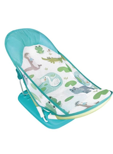 Deluxe Baby Bather 3-Position Recline For Growing Babies Blue