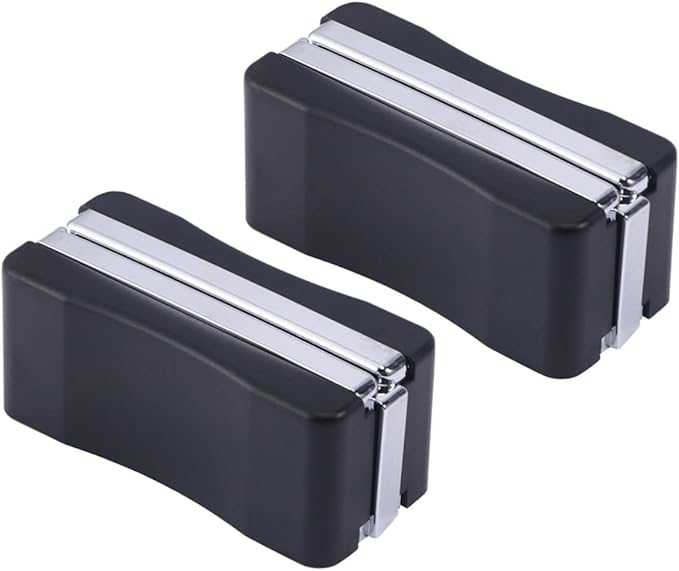 2pcs Car Windshield Wiper Repair Kit For All Vehicles Easy To Use And Carry Black Blades - Image 1